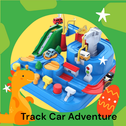 Educational Train Track Car Adventure