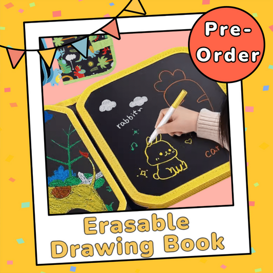 Kids Erasable Drawing Book